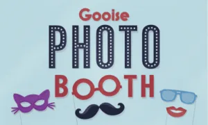 gooise fotobooth logo blauw