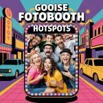 gooise fotobooth hotspots -people posing for fotobooth