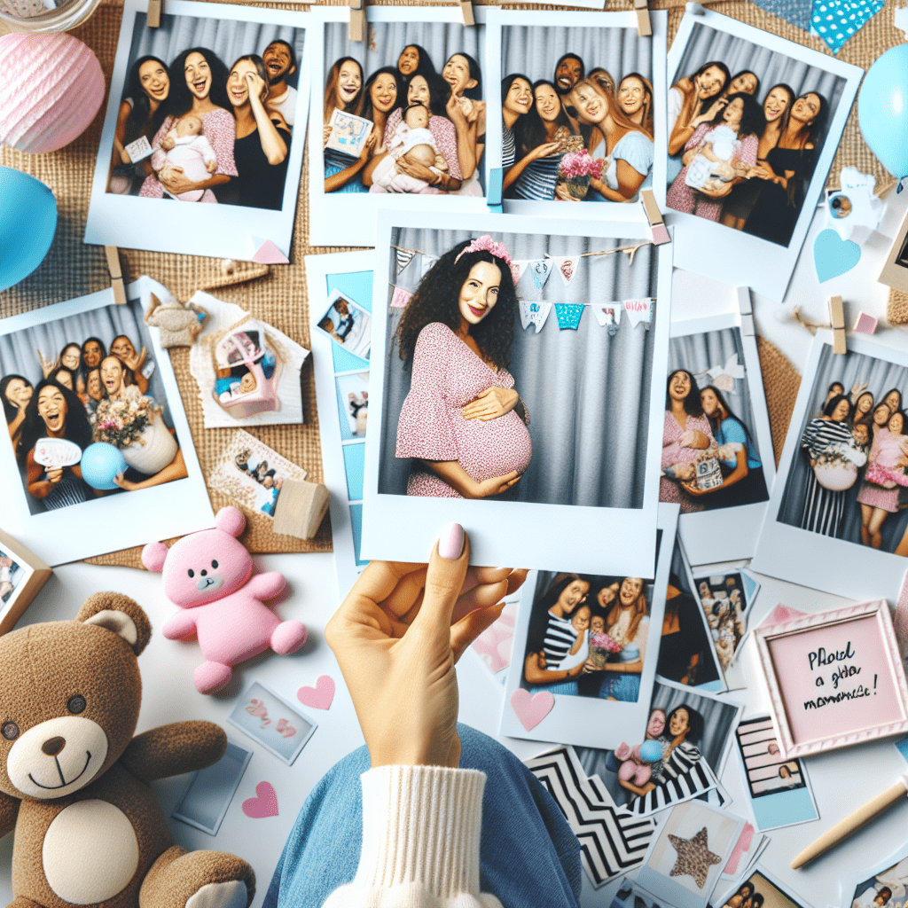 Hoe je de fotobooth-foto's van je babyshower optimaal benut na het feest