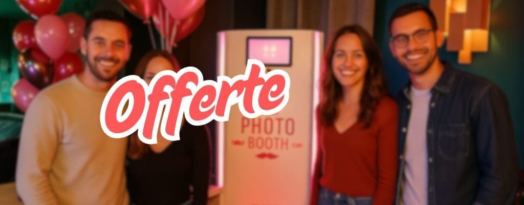 Fotobooth illustratie bij het vergelijken van pakketten